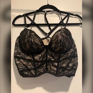 Lace Crop Bustier